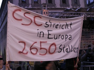 Plakat 2650 CSC Stellen in Europa